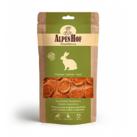 AlpenHof Rabbit medallions for puppies/small dogs 50 g. Highest Class Product 100% Natural Meat