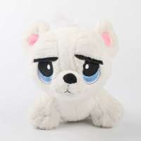 custom plush stuffed toy sad expression pet animal puppy dog